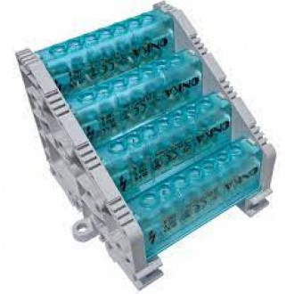 Barraje Tetrapolar 4lineas 7 Huecos 160a